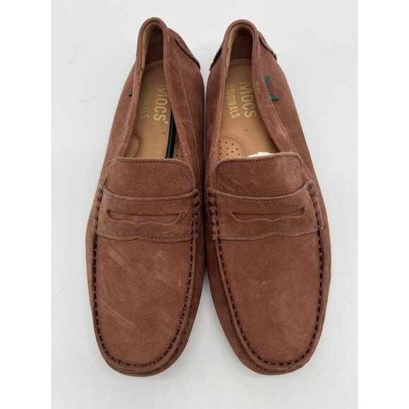 G.H. Bass Mens Brown Leather Loafers Penny Moccasin Style Size 9 New Without Box - Picture 6 of 9